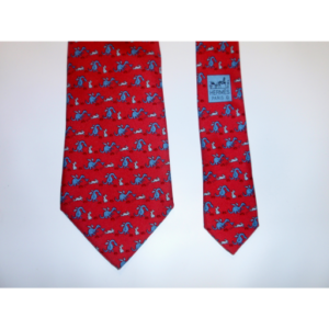HERMES- Men Neck Tie