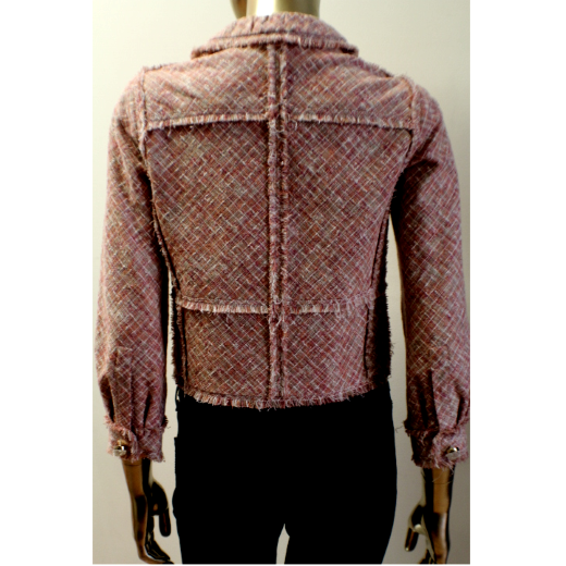 Pre-owned Louis Vuitton Suede Perforated Monogram Jacket – Sabrina's Closet