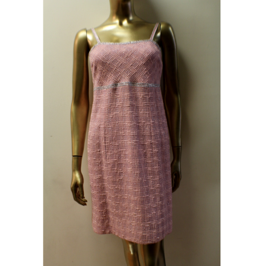 CHANEL 22B Lucky Charms Cardigan/ Dress 34 Lt Pink *New - Timeless Luxuries