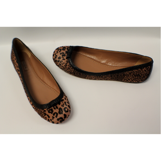 Alaia- Ponyhair Leopard Prints-Flats Shoes - Matiell Consignment