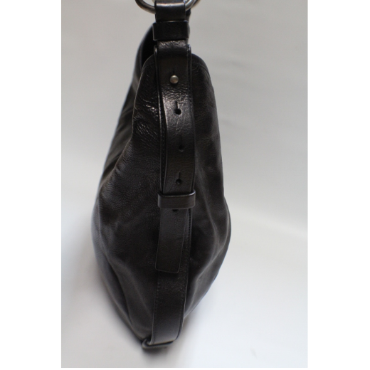 Saint Laurent Dark Brown Leather Mombasa Shoulder bag 862483
